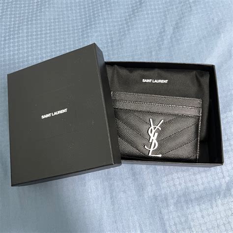 ysl tortoise shell card holder|saint laurent card holders.